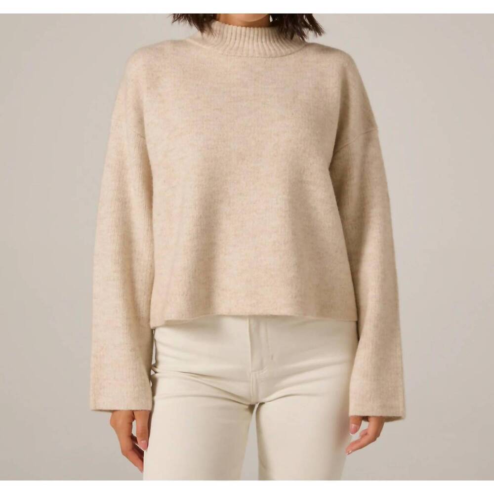 NEW 7DIAMONDS wren knitted sweater in sand